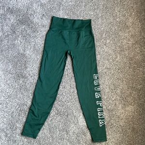 Green PINK full length high waist tight